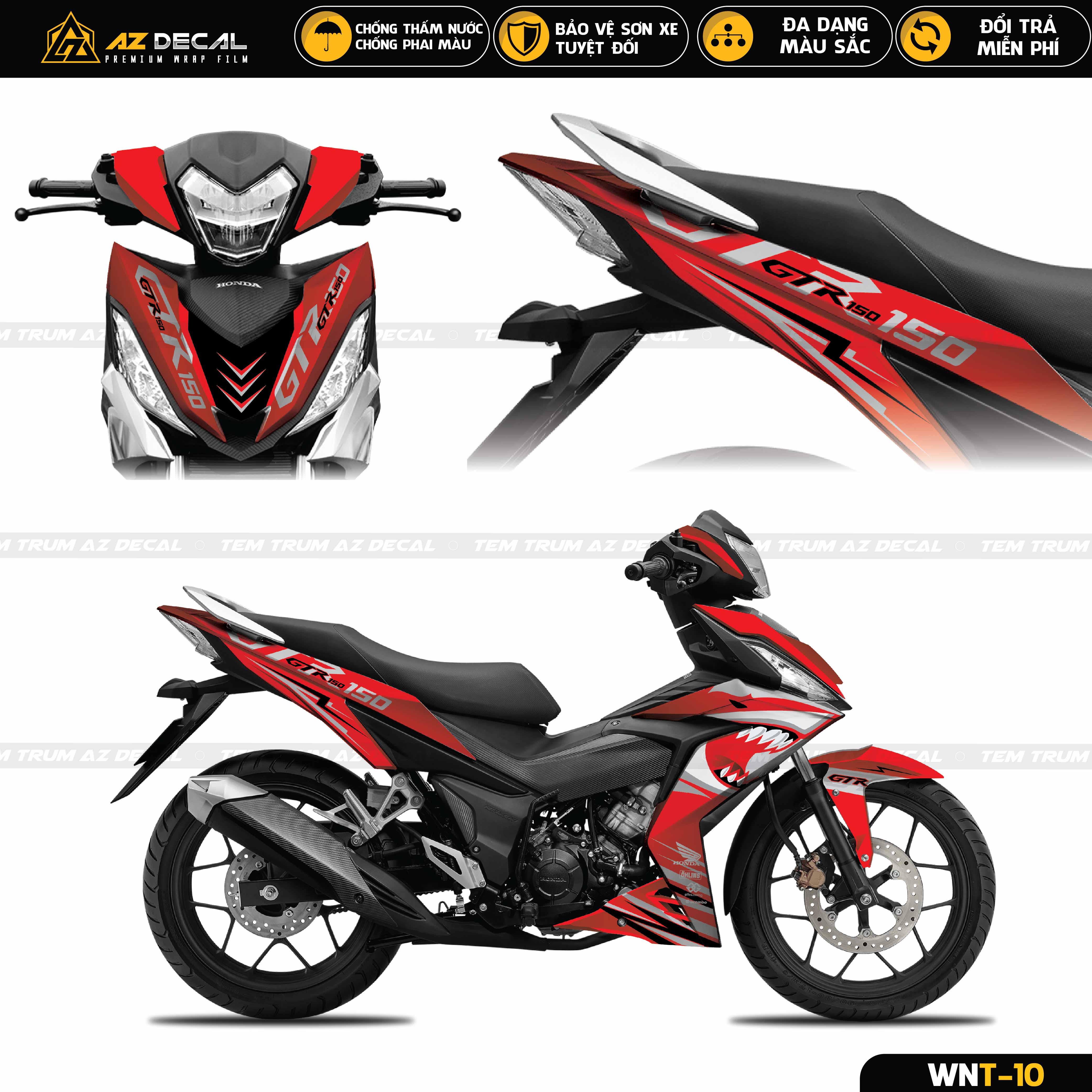 Honda winner 2017 xanh đỏ đen ở TPHCM giá 295tr MSP 1054200